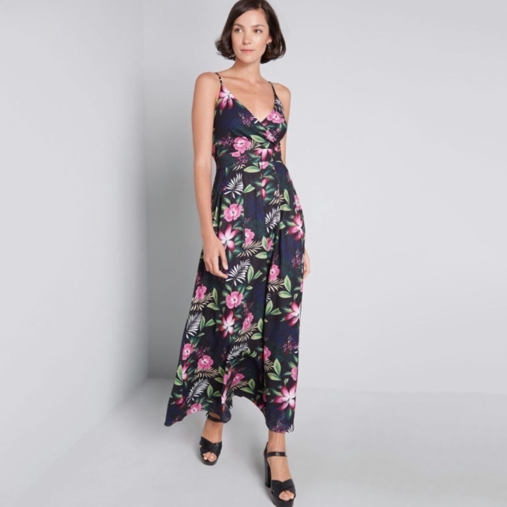 NWT ModCloth Vacay Days Floral Printed Maxi Dress